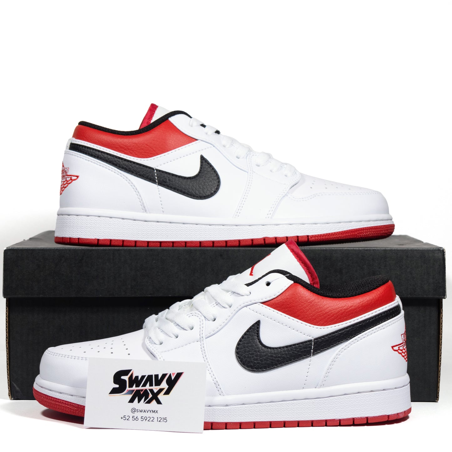 Air Jordan 1 Low “White Gym Red” (GS)