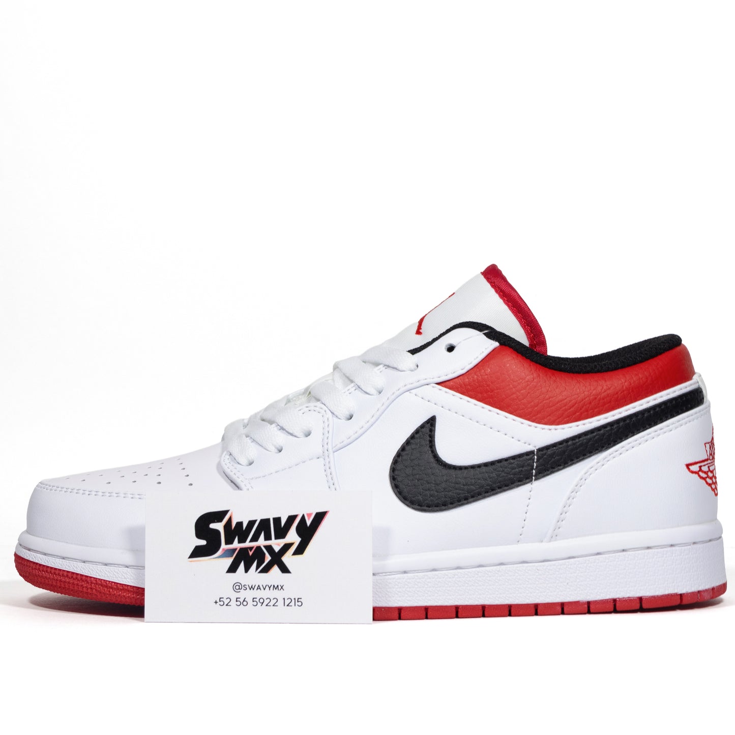 Air Jordan 1 Low “White Gym Red” (GS)