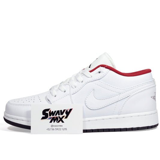 Air Jordan 1 Low “White Gym Red Black” (GS)