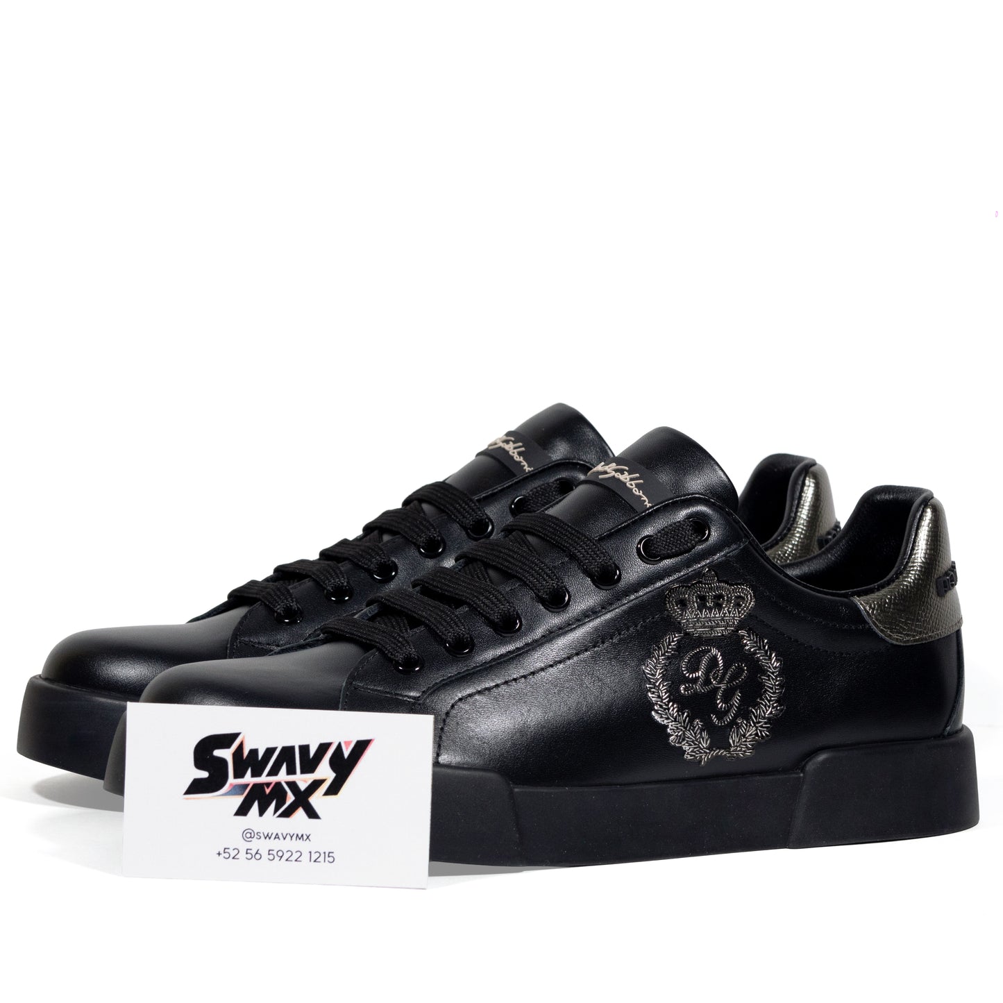 Dolce & Gabbana Portofino – Crown Patch Black