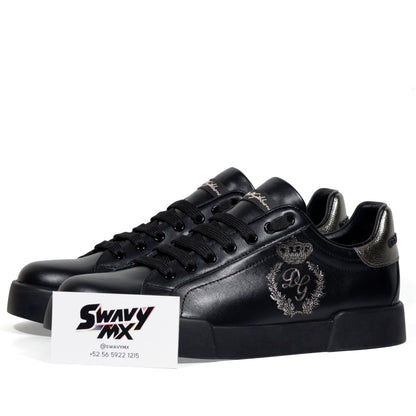 Dolce & Gabbana Portofino – Crown Patch Black