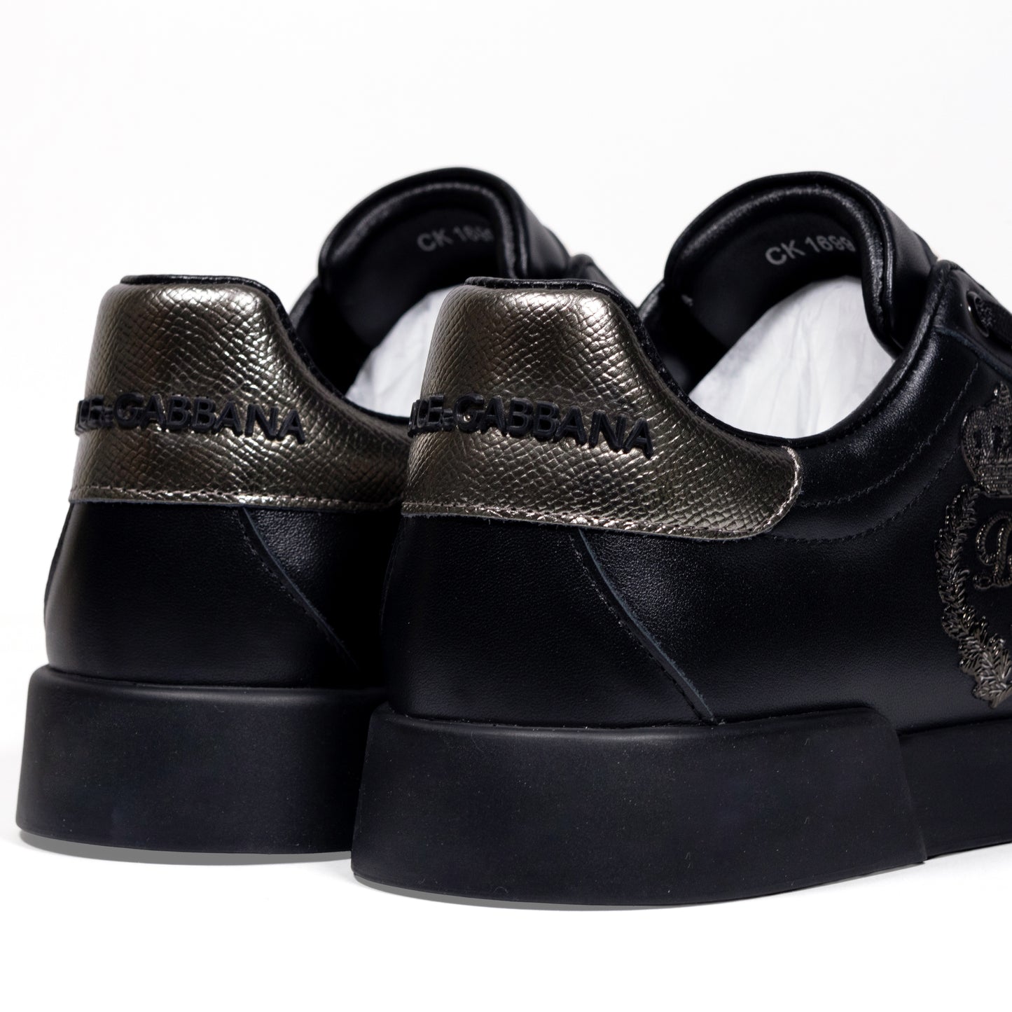Dolce & Gabbana Portofino – Crown Patch Black