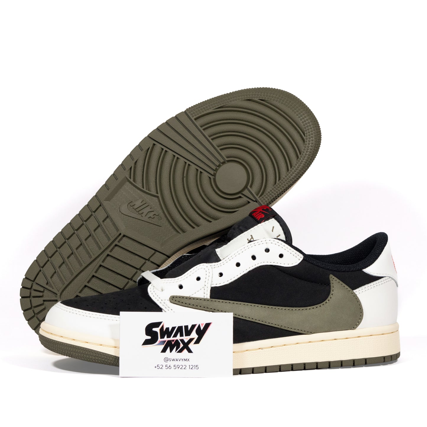 Jordan 1 Retro Low OG SP – Travis Scott Olive (W)
