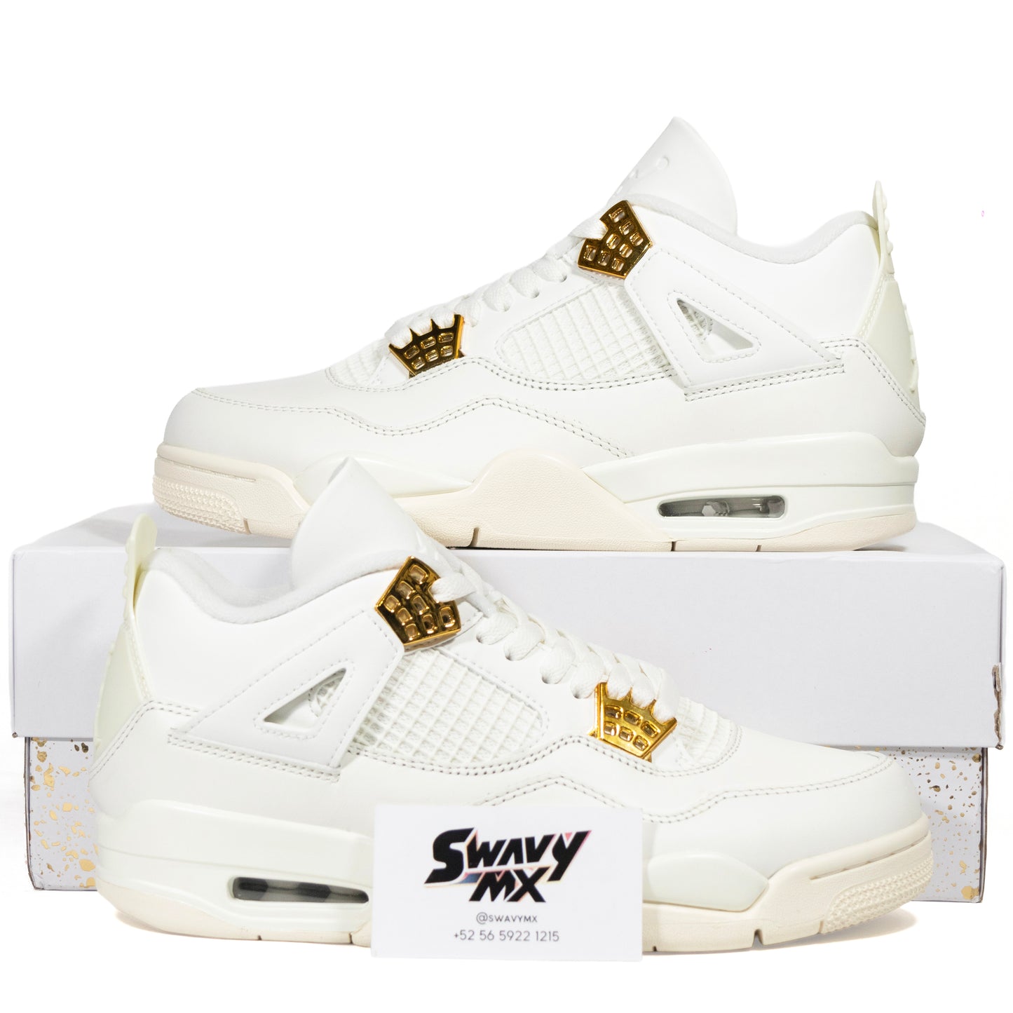 Air Jordan 4 Retro “Metallic Gold” (W)