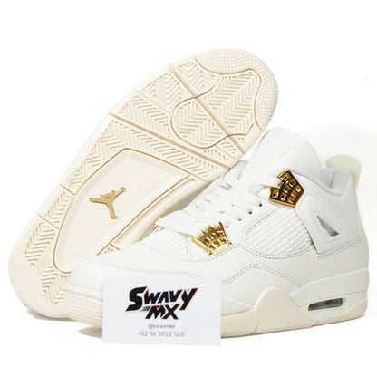Air Jordan 4 Retro “Metallic Gold” (W)